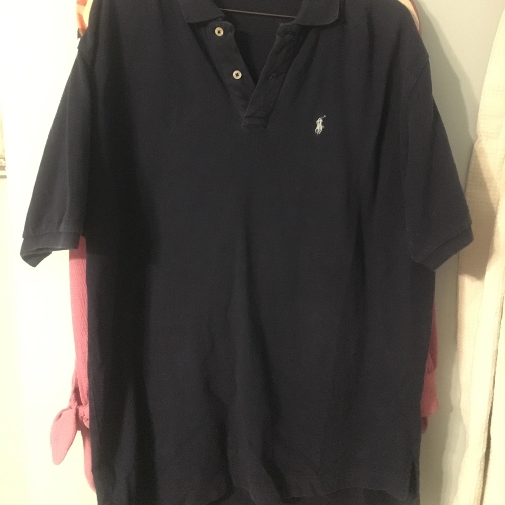 Ralph Lauren XL navy polo